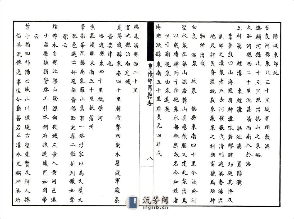 重修合阳县志（顺治民国抄本） - 第9页预览图