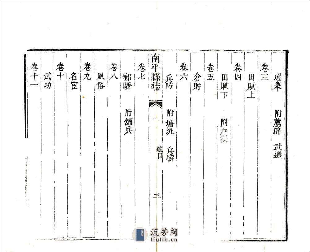 南平县志（嘉庆）卷00-21 - 第18页预览图