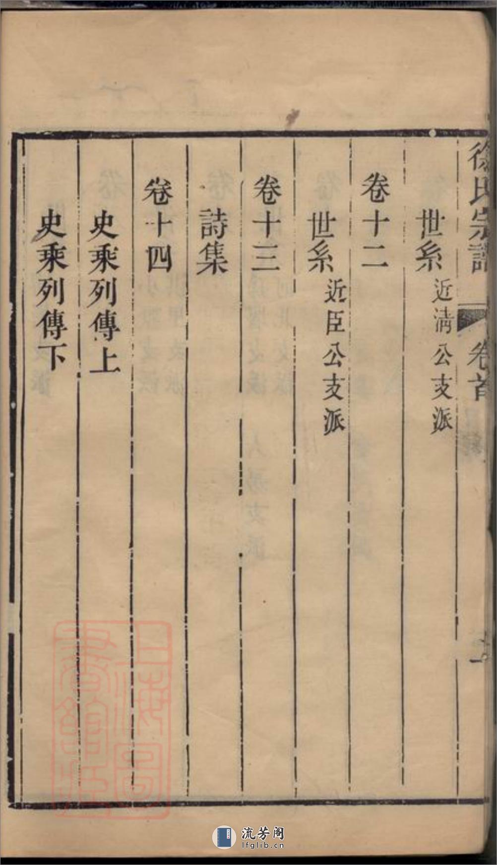 海盐丰山徐氏重修家乘：十八卷，首一卷 - 第16页预览图