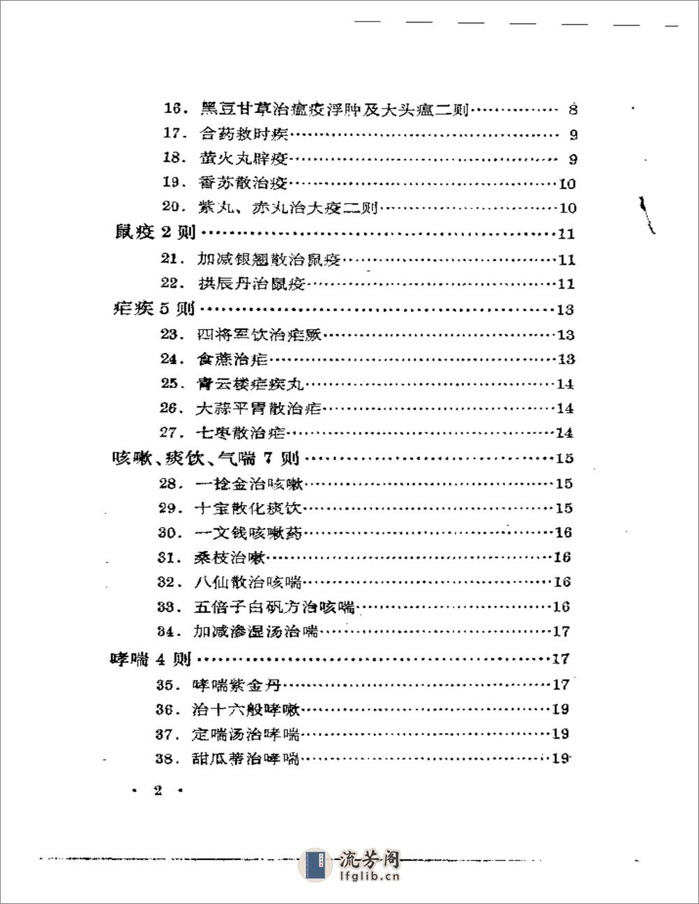 历代无名医家验案 - 第2页预览图