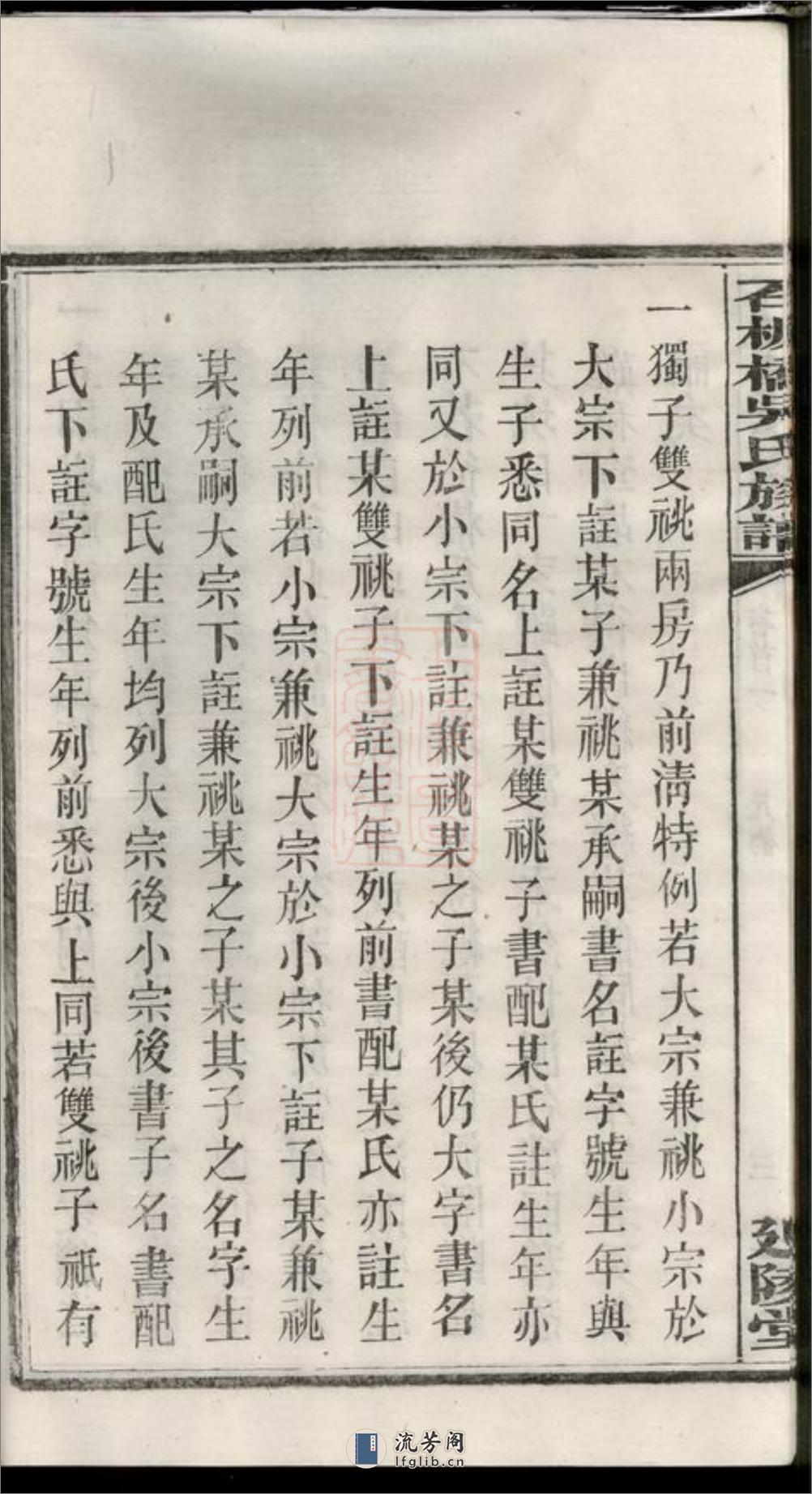 长沙石板桥吴氏五修族谱：二十卷，首六卷：[湖南长沙] - 第18页预览图