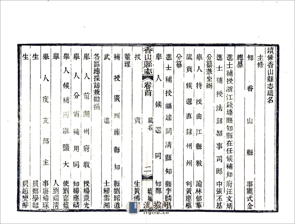 香山县志续编（民国） - 第16页预览图