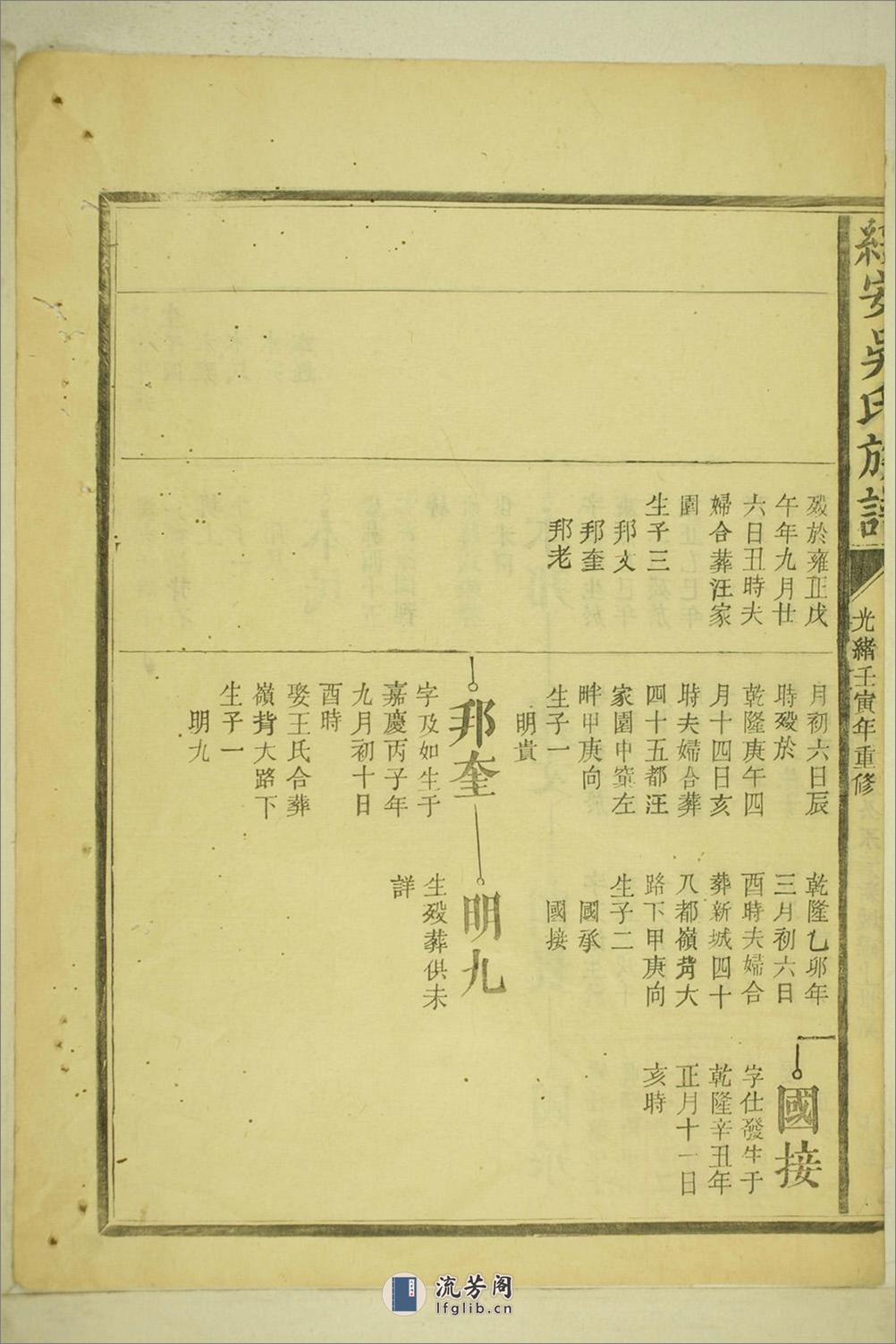 绥安吴氏族谱：共4卷 - 第16页预览图