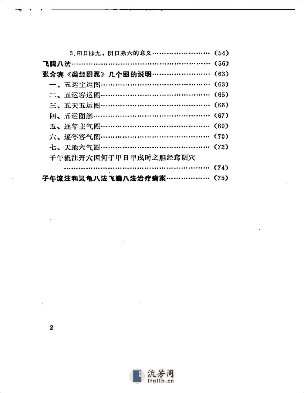 十二经六十六穴及奇经八穴的临床应用 - 第2页预览图