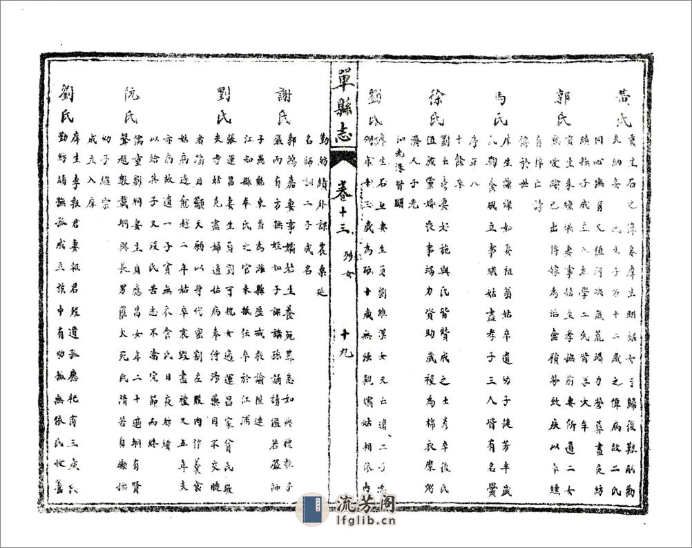 单县志（民国）卷13-24 - 第20页预览图