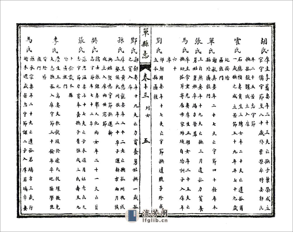 单县志（民国）卷13-24 - 第6页预览图