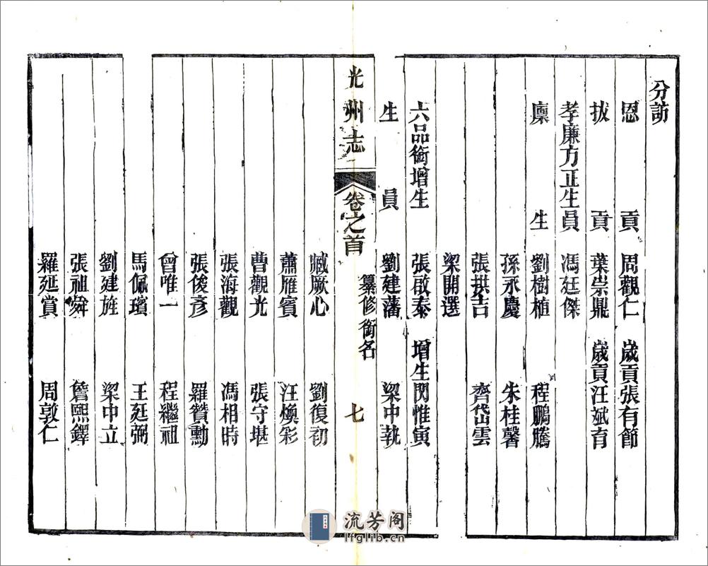 光州志（光绪） - 第20页预览图